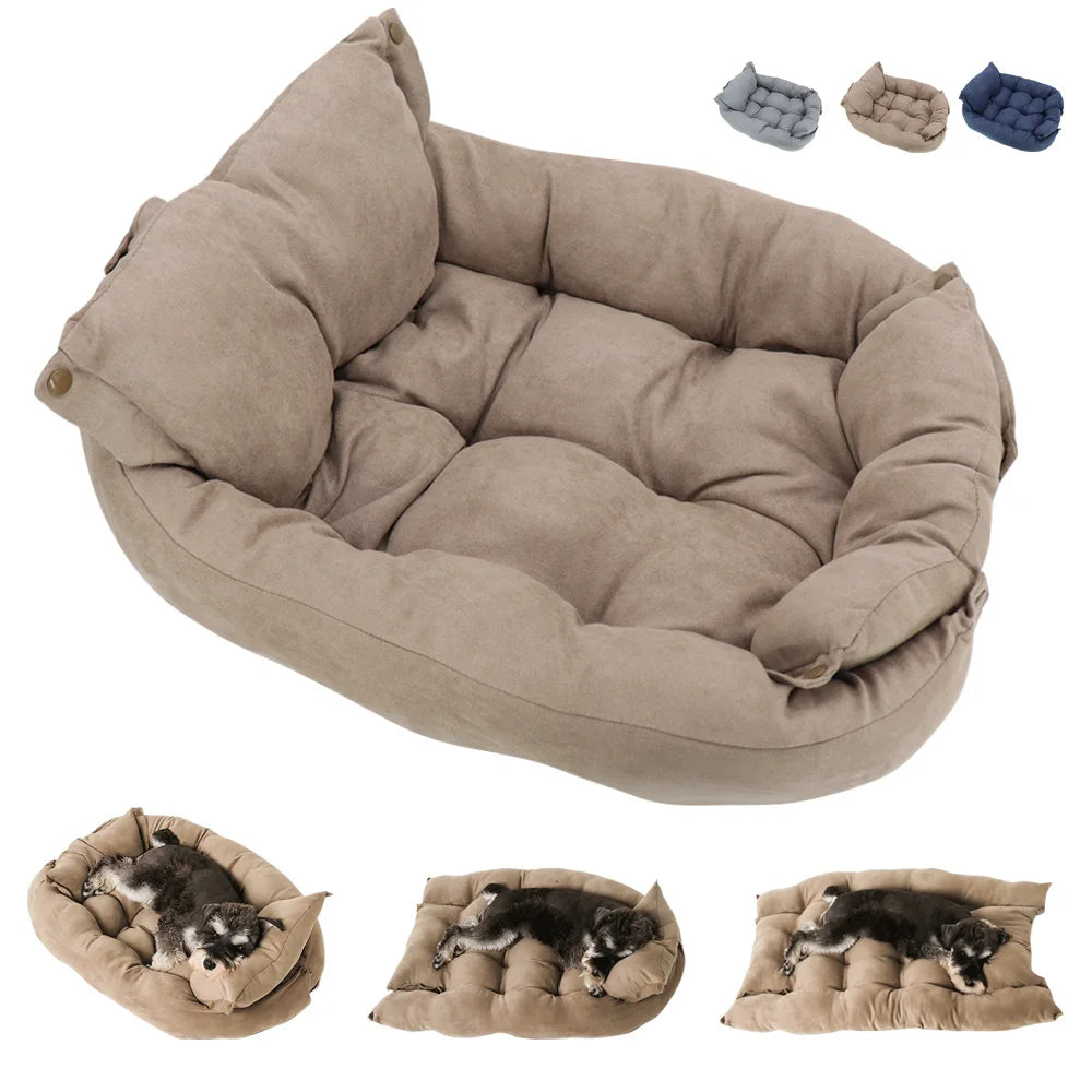 3-in-1 Multifunctional Dog & Cat Bed – Ultimate Comfort for Your Pet! 🐾