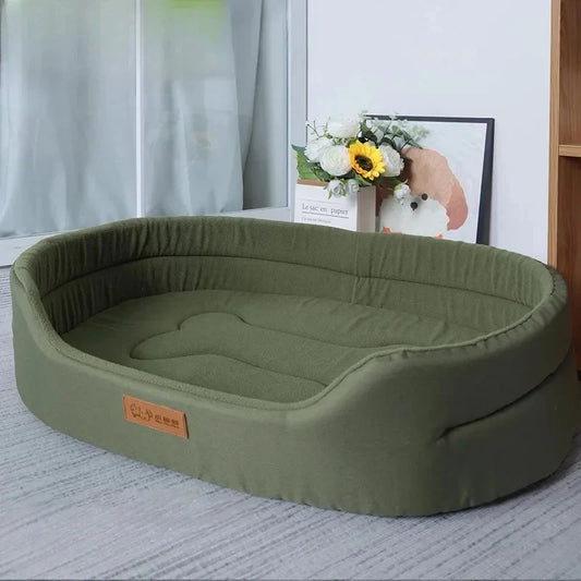 Premium Dog Cushion Pet Bed – Cozy & Fluffy Comfort for Your Pet! 🐾